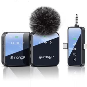 PQRQP 3 in 1 Microphone for iPhone/Android